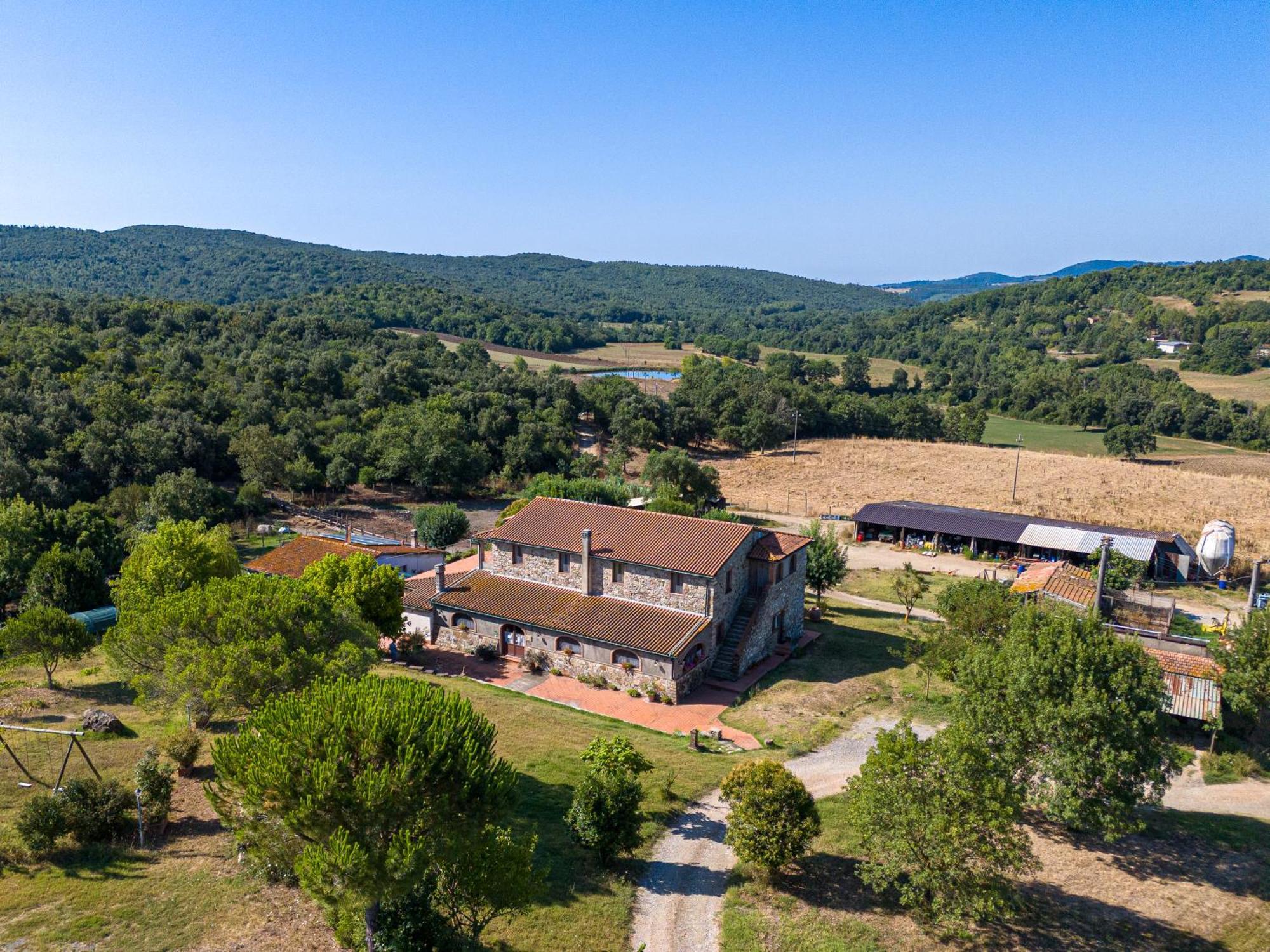 Agriturismo Tenuta Sant'Agnese Monteverdi Marittimo Eksteriør bilde