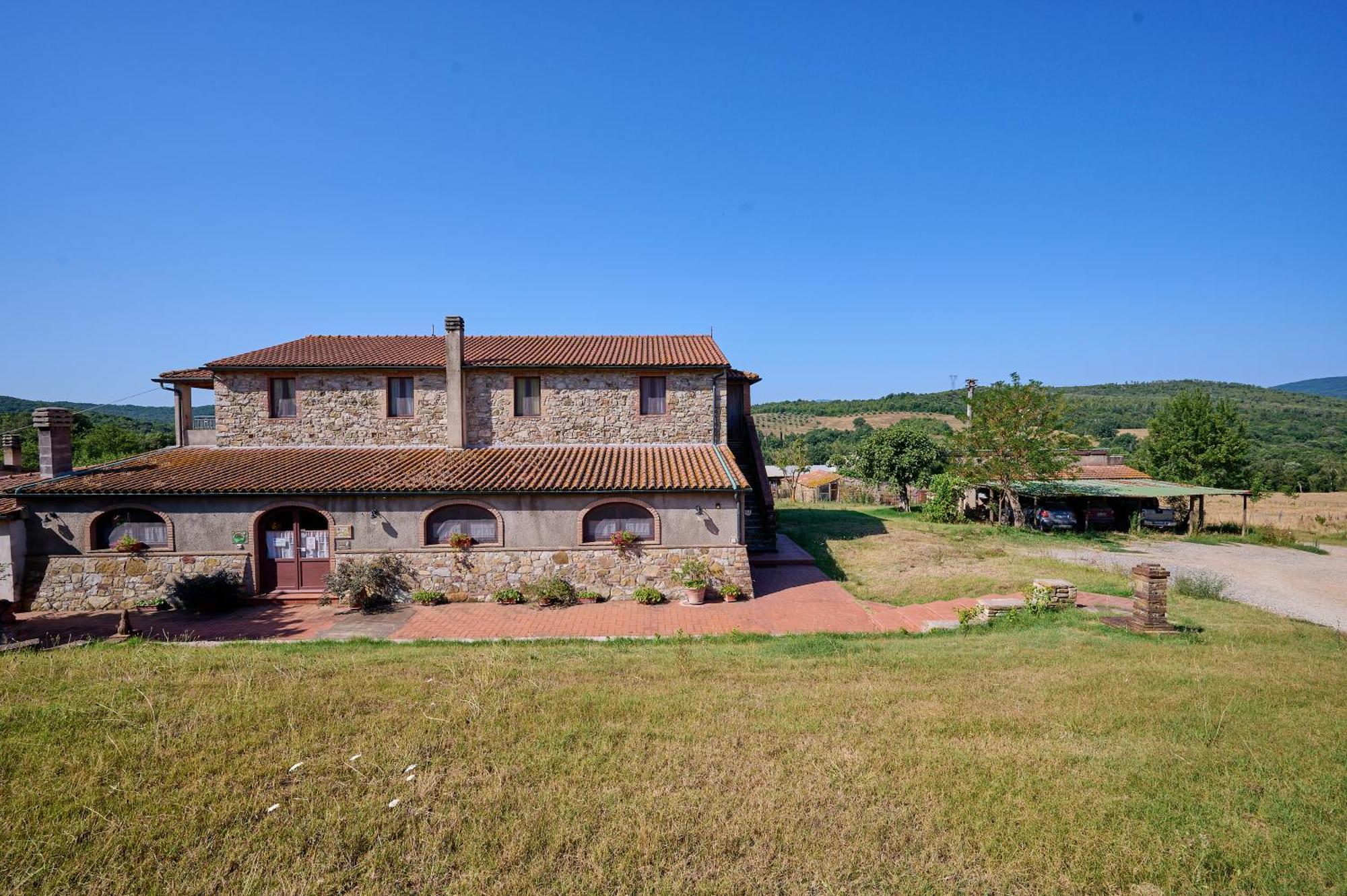 Agriturismo Tenuta Sant'Agnese Monteverdi Marittimo Eksteriør bilde